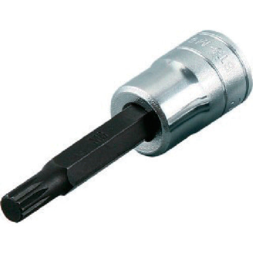 KTC 9.5sq. 삼중 사각 비트 소켓 대변 치수 10mm 삽입 각 9.5mm 전체 길이 72mm BT3-M10 1개