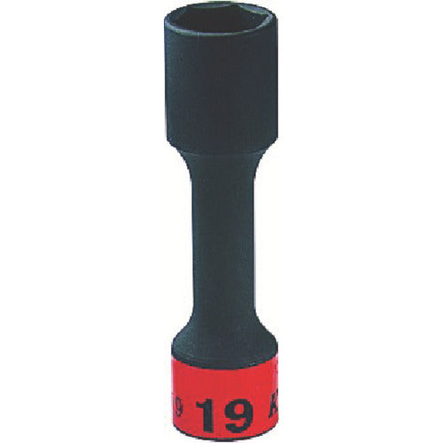 KTC 12.7 sq. Wheel Nut Socket Bit for Impact Wrench (Thin) 19 mm BP49-19 1 piece