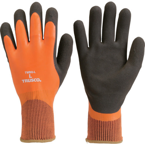 TRUSCO Cold Protection Natural Rubber Gloves LL Size TWBG-LL 1 Pair