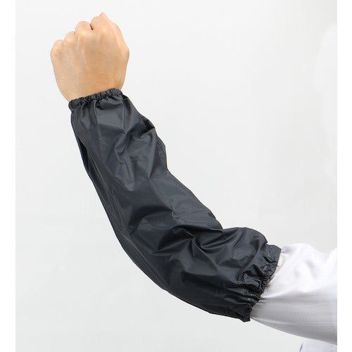 カジメイク 防水ビニール腕カバー ネイビー F A100-55-F 1 着