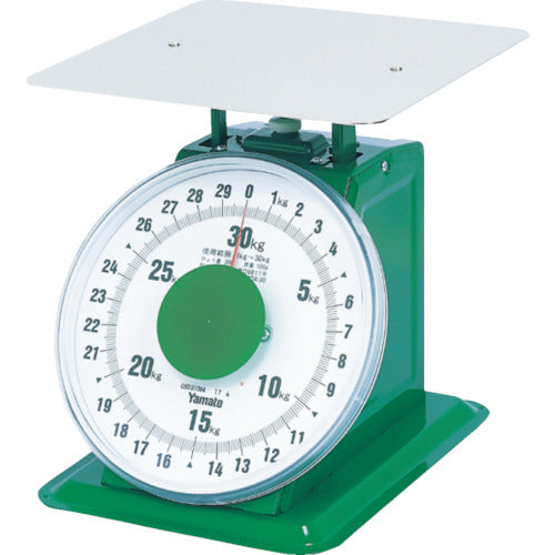 YAMATO 大型上皿はかり SDX−30(30kg) (検定品) SDX-30 1 台