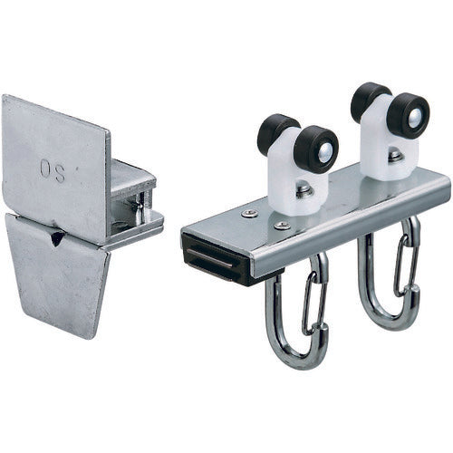 岡田 カーテンレール D30片マグネットランナー(片開)ワンタッチランナータイプ 12Y33 1 個