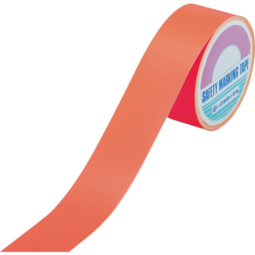 녹색 십자 형광 라인 테이프 적색 형광-50R 50mm 폭×10m 엔비 실내용 266013 1권