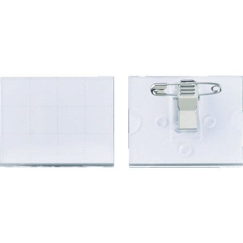 녹십자 각형 명찰 41×50mm(대지 39×50mm) 양용 클립 첨부 298041 1개