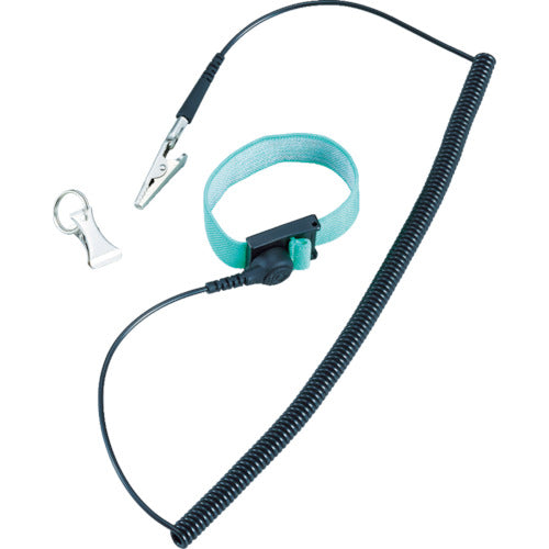 백광 손목 스트랩 442B 2.5M 라이트 그린 442B-05 1개