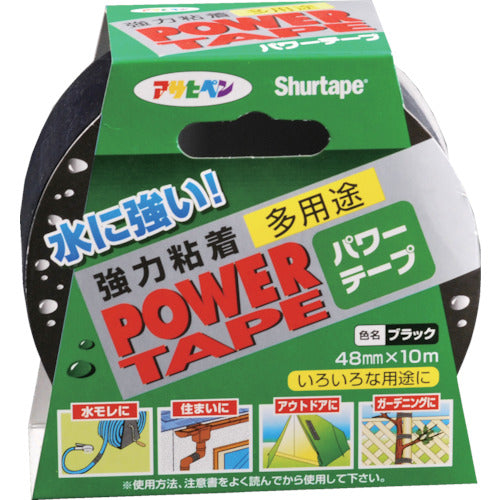 Asahipen Power Tape 48mm x 10m Black 602268 1 roll