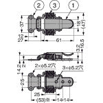 SUGATSUNE (120049303) SCCA-60 Catch Clip SCCA-60 1 piece
