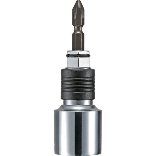 Tajima Bit Exchange Socket for Full Thread 4 Minutes (W1/2) Compatible with Plate Ratchets BSZN40 1 Piece