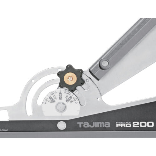 Tajima Circular Saw Angle Cutting Ruler Free Guide 200 Parts Fixed Knob Set FG200KT 1 Piece