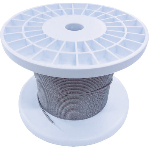 Nissa Chain Transparent Coated Wire Rope 2.0mm x 100m TSY20V-CLR 1 Roll