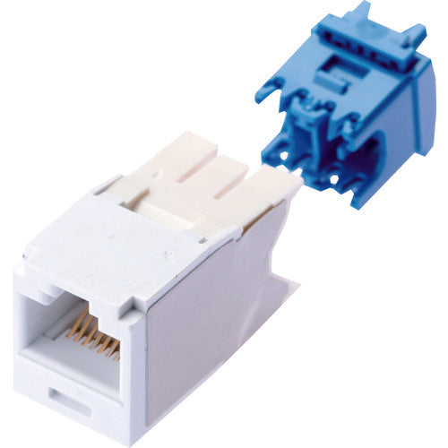 PANDUIT 카테고리 6A 모듈러 잭 화이트 CJ6X88TGWH 1 개