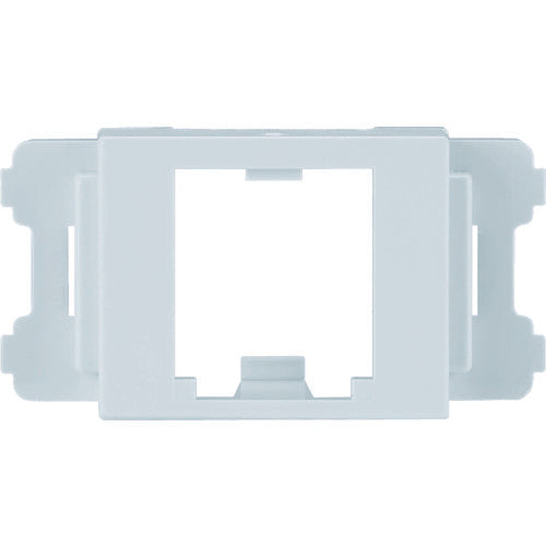 PANDUIT JIS 플레이트용 셔터 없음 어댑터 오프 화이트(10개입) CMAIW-X 1봉