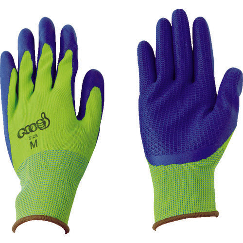MARUGO Good Rubber #1800 Lime Green/Blue L GDRB1800-L/BL-L 1 pair