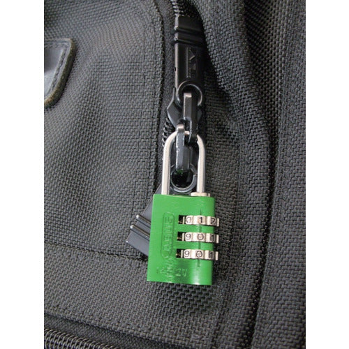 ABUS 넘버 가변식 자물쇠 145-30 그린 145-30-GR 1개