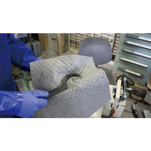 テラモト 吸油シート(オイル・水両用)400×500mm (110枚入) MR-939-404-0 1 箱