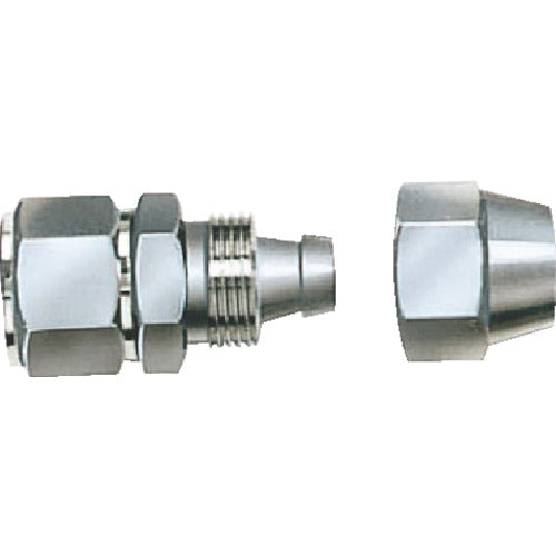 ハタヤ ウレタン径エヤーパーツ 6.5×10mm ウレタンホース用袋ナットジョイント HT-2 1 個