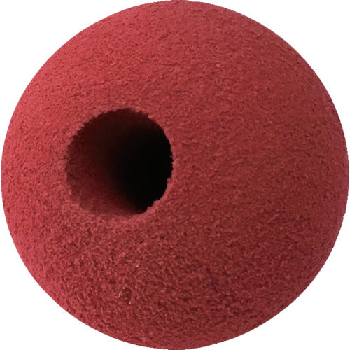 CAR-BOY 안심 쿠션 볼형 65mm 천공 4개입 레드 AC161 1 S