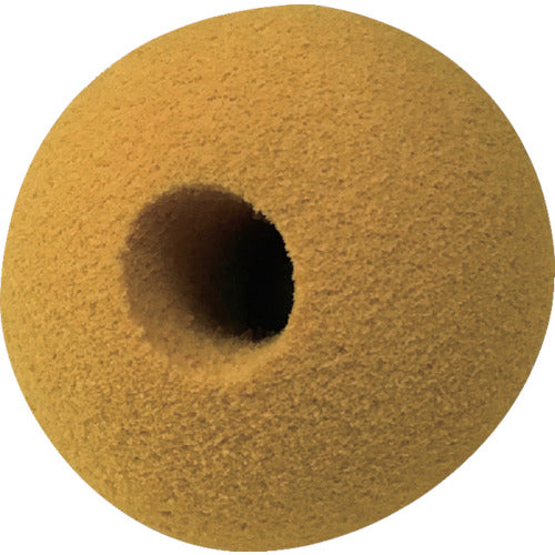 CAR-BOY 안심 쿠션 볼형 65mm 천공 4개입 옐로우 AC162 1 S