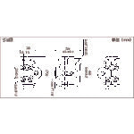 Pulsarlube Remote Installation Accessory Grease Distribution Valve (7 ports) HU-7RS 1 unit