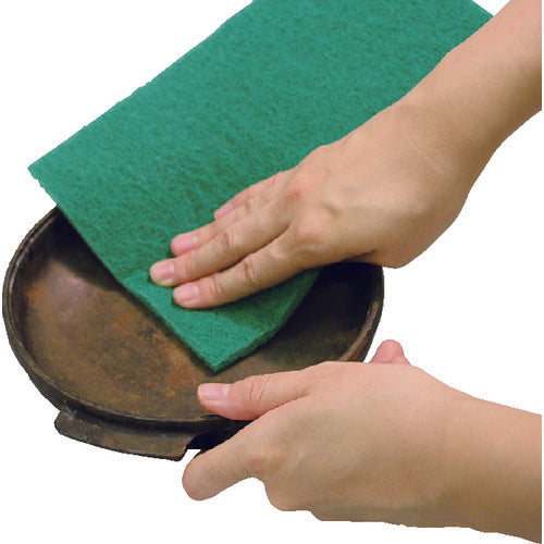 3M たわし スコッチ・ブライト グリーンパッド NO.96PRO 230×150mm 96 PRO 1 枚