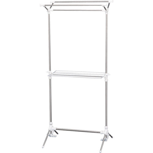 IRIS 527182 ステンレス室内物干し ホワイト CLS-800SER 1 個