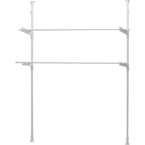 IRIS 257964 窓枠物干し ホワイト MW-260NR 1 個