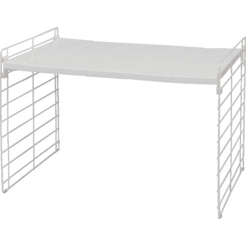 IRIS 246236 シンク下伸縮棚 1段 USD−1V ホワイト USD-1V 1 個