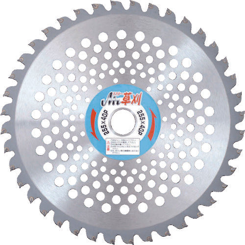 IWOOD Brushcutter Tip Saw Mr. Grass Cutter 255X40P 2 Pieces 99089 1 PK