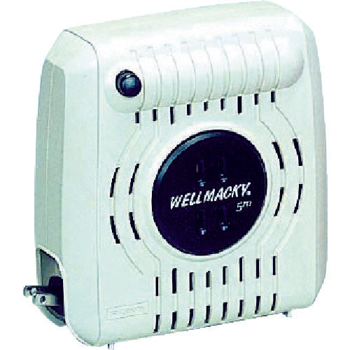 ハタヤ ウェルマッキー 単相100V 5m 自動巻 アイボリー WM-05-I 1 台