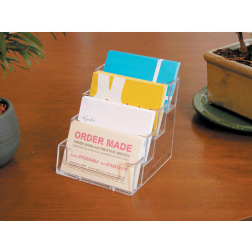 토모야 카드 홀더 명함 사이즈 횡치 4단 4BC93 51892 1개