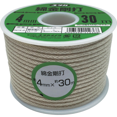 Yutakamake Cotton Kongo-uchi Rope Bobbin-wound 4mm x 30m RCX-2 1 roll