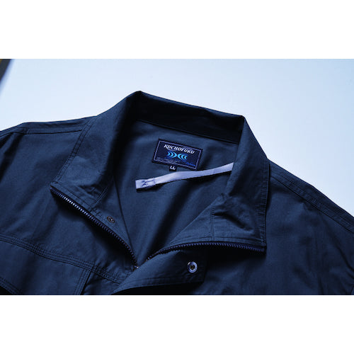 空調服 綿薄手タチエリウェアのみ シルバー L KU91400-C06-S3 1 着