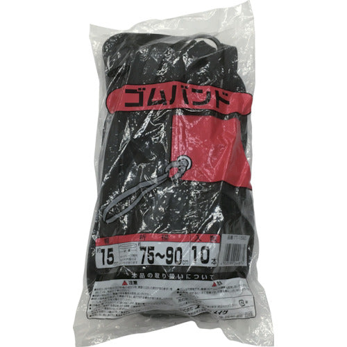 유타 카메이크 고무 밴드 15 mm×약 75~90 cm 10개입 TT-1590 1봉