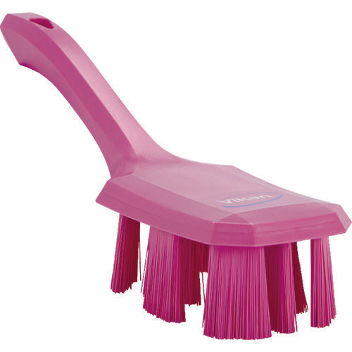 비칸 핸드 브러쉬 UST 쇼트 핸들 브러쉬 4179 핑크 HACCP 대응 하드 타입 41791 1 개