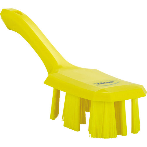 Vikan Hand Brush UST Short Handle Brush 4179 Yellow HACCP Compliant Hard Type 41796 1 pc