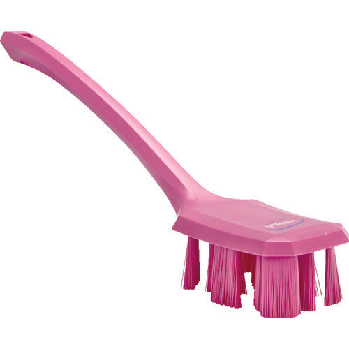Vikan UST ロングハンドルブラシ 4196 ピンク 41961 1 個