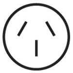 명공 【일시 수주 정지】3P20A 방수 커넥터 바디 MC2610 1개