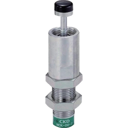 CKD Shock Killer Basic Type with Stop Nut and End Cap NCK-00-0.7-N1C 1 pc