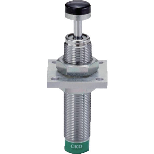 CKD ショックアブソーバ ショックキラー フランジ形 先端キャップ付 ストローク10mm NCK-FA-1.2-C 1 個