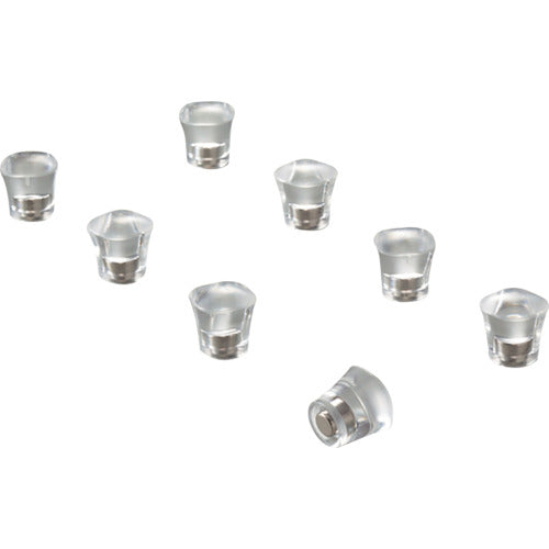 Green Cross Strong Magnetic Magnet (Pin Type) Transparent only / Set of 8 MG-785-T 12Φ x 13mm 316033 1 set