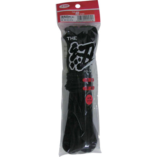 Yutakamake String The String Thick Round String 5m Black AC-212 1 Roll
