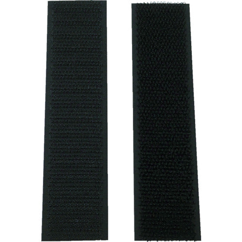 ユタカメイク マジックテープ PP用ピタロック 50mm×100mm ブラック G-309 1 袋