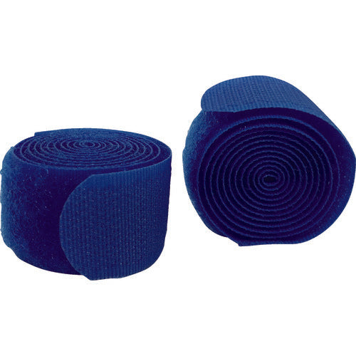 ユタカメイク マジックテープ マジックストラップS 20mm×60cm ブルー G-42 1 袋