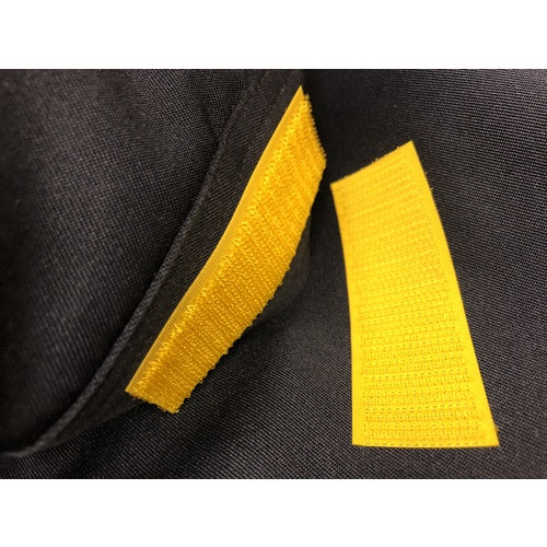 유타 카메이크 매직 테이프 다리미 원터치 25mm×15cm 옐로우 G-82 1봉