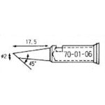Kotelyzer Gas-powered cordless soldering iron Kotelyzer 70/90 Auto Φ2 x 17.5 Angle 45 degrees 70-01-06 1 piece