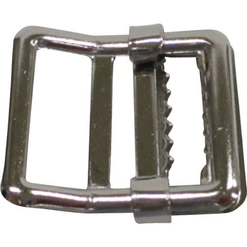 ユタカメイク 結束ベルト 平ベルト金具 幌美錠 20mm用 JM-01 1 個