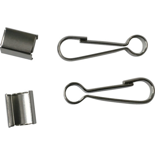 ユタカメイク 金具 紐用ナスカンセット 極太紐用B8mm×A44m JN-04 1 S