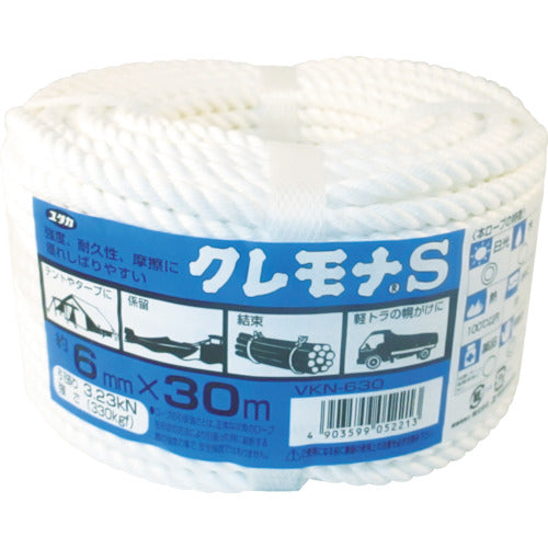 유타 카메이크 로프 비닐론 로프 만능 팩 6φ×30m VKN630 1권