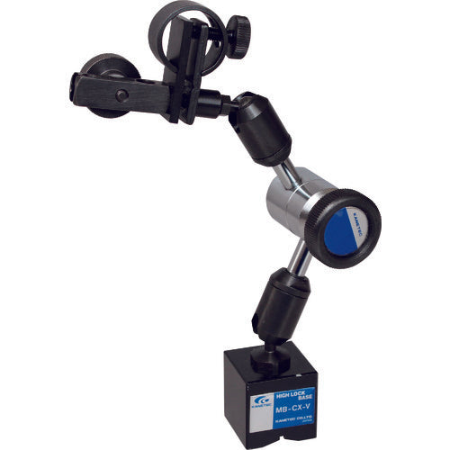 KANETEC 마그넷 스탠드(암 타입) 하이록 미니 베이스 미동 조정 장치 부착 흡착력 160N MB-CX-V 1대