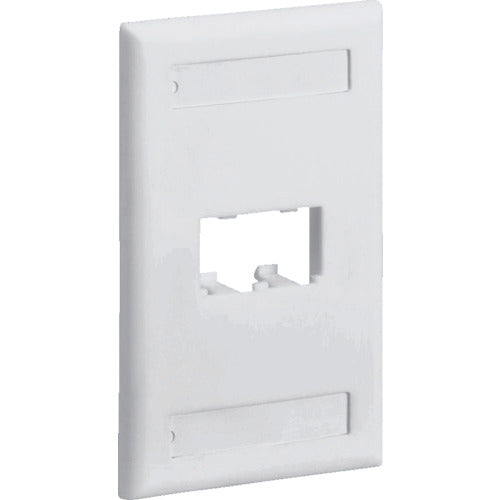 PANDUIT スイッチボックス用フェースプレート 2ポート用 オフホワイト CFPL2IWY 1 個
